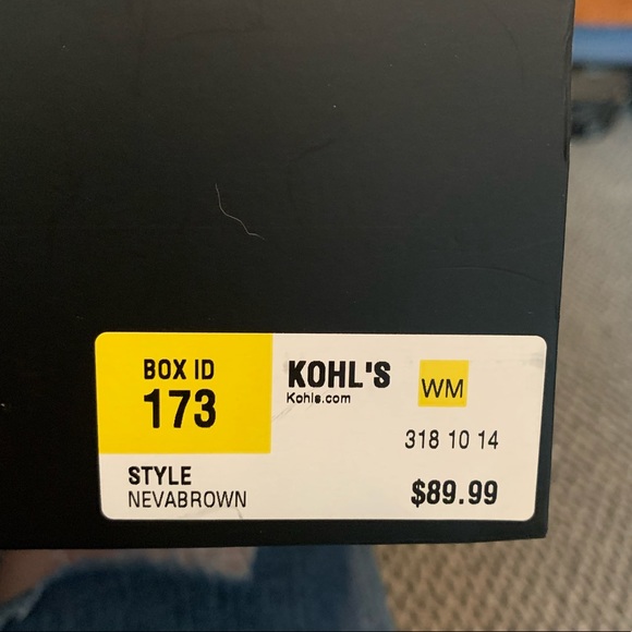 ❌SOLD Nine West Neva Brown boots with block heel - Picture 9 of 11